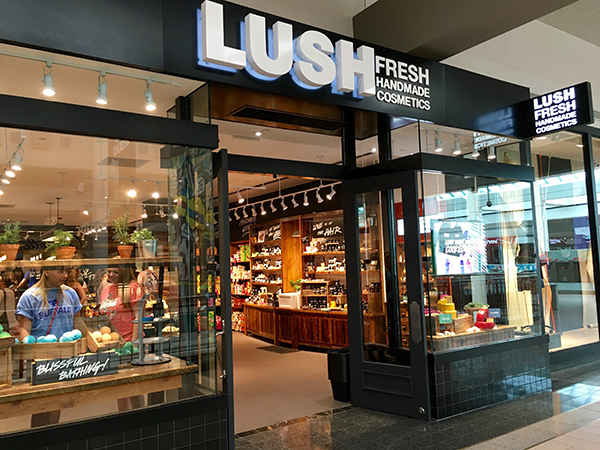 Lush store front