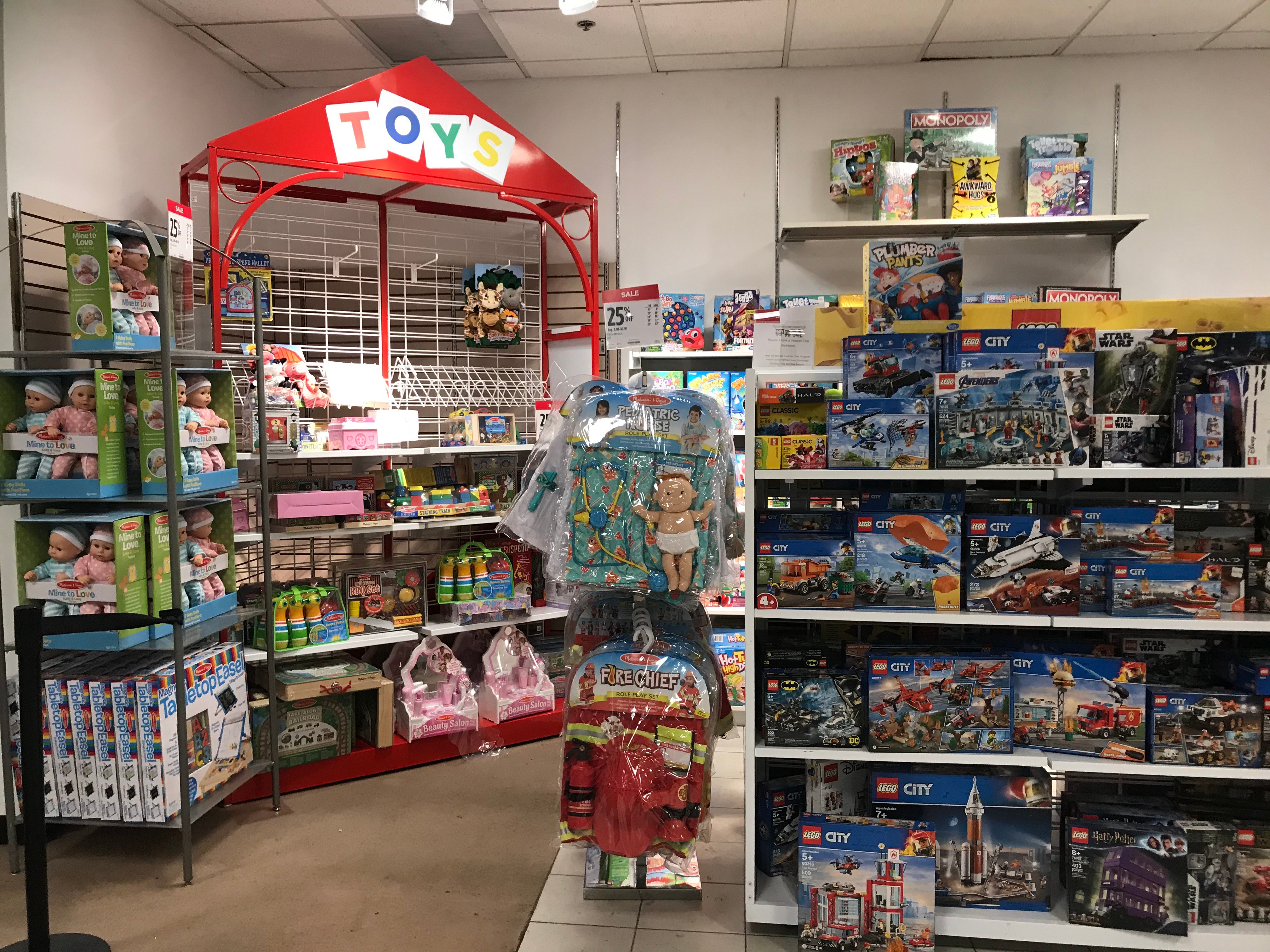 tj maxx toys section