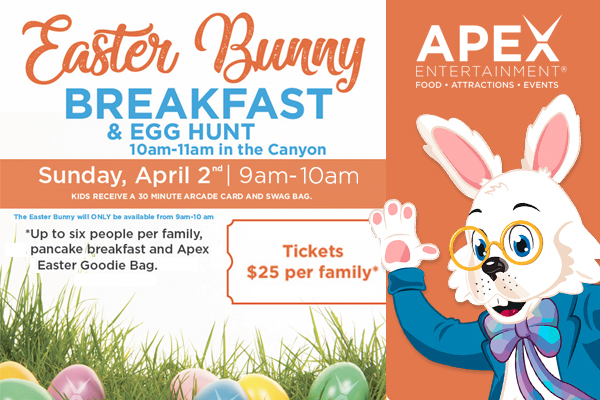 2023 03 23 apex bunny breakfast email