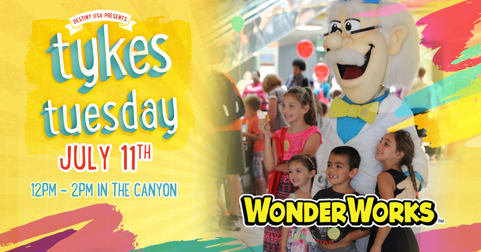 2023 06 01 Tykes Tuesday FB Event Wonderworks