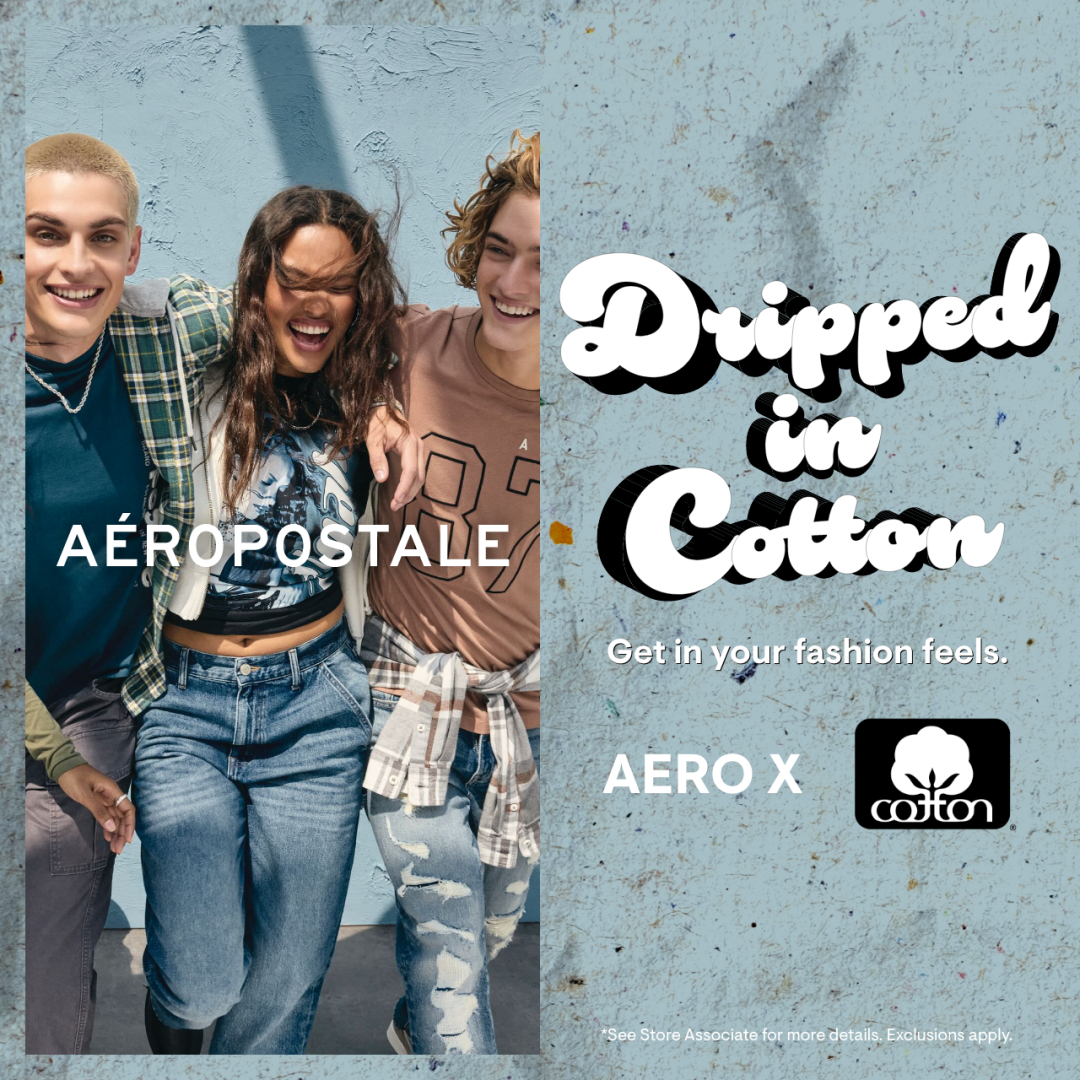 Aeropostale Factory Campaign 108 Shop Aero x Cotton EN 1080x1080 1