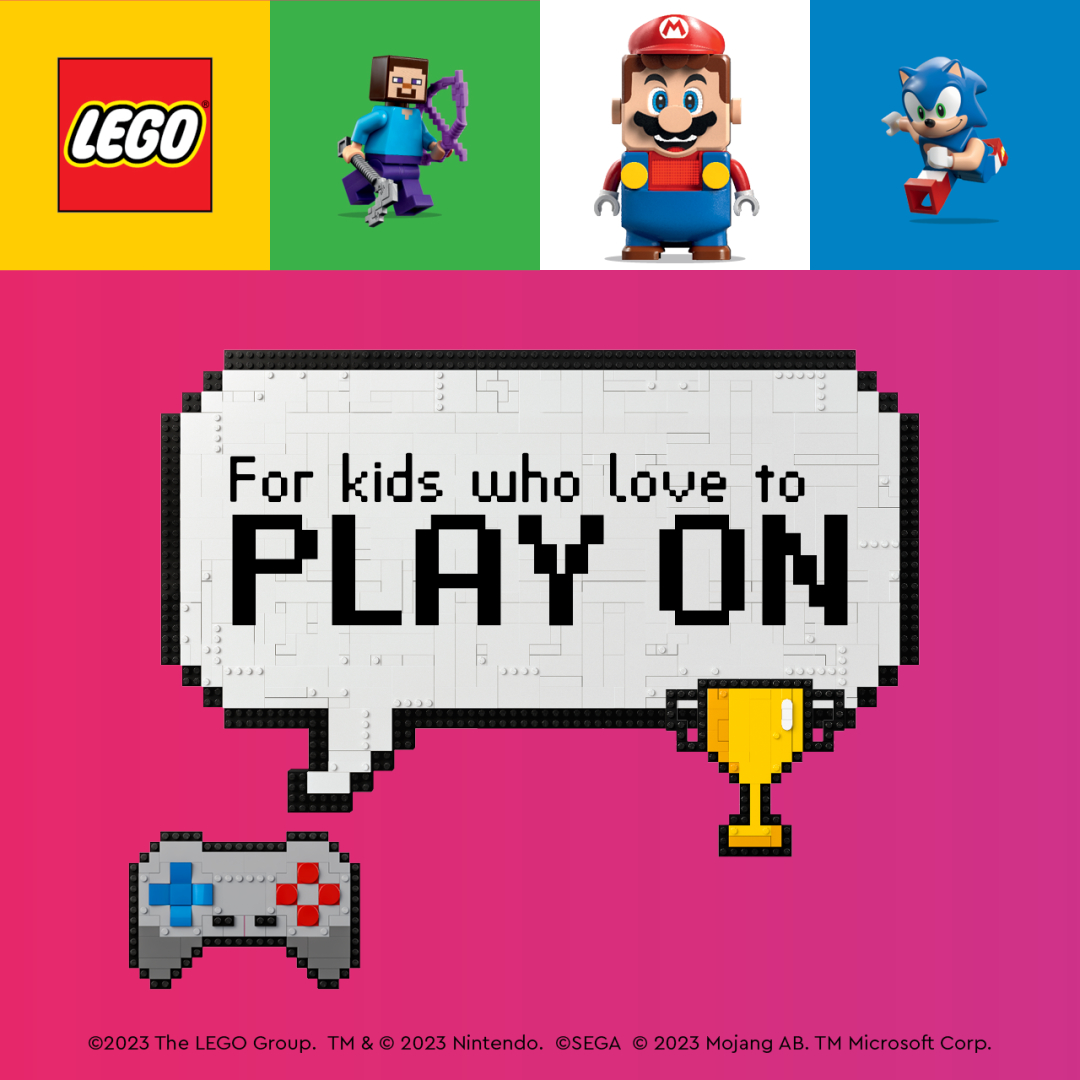 LEGO Campaign 11 Five new LEGO® Gaming sets all under 20. EN 1080x1080 1