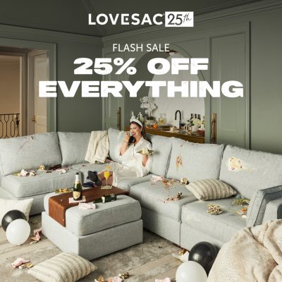 Lovesac Campaign 102 25 Off Everything EN 1080x1080 1