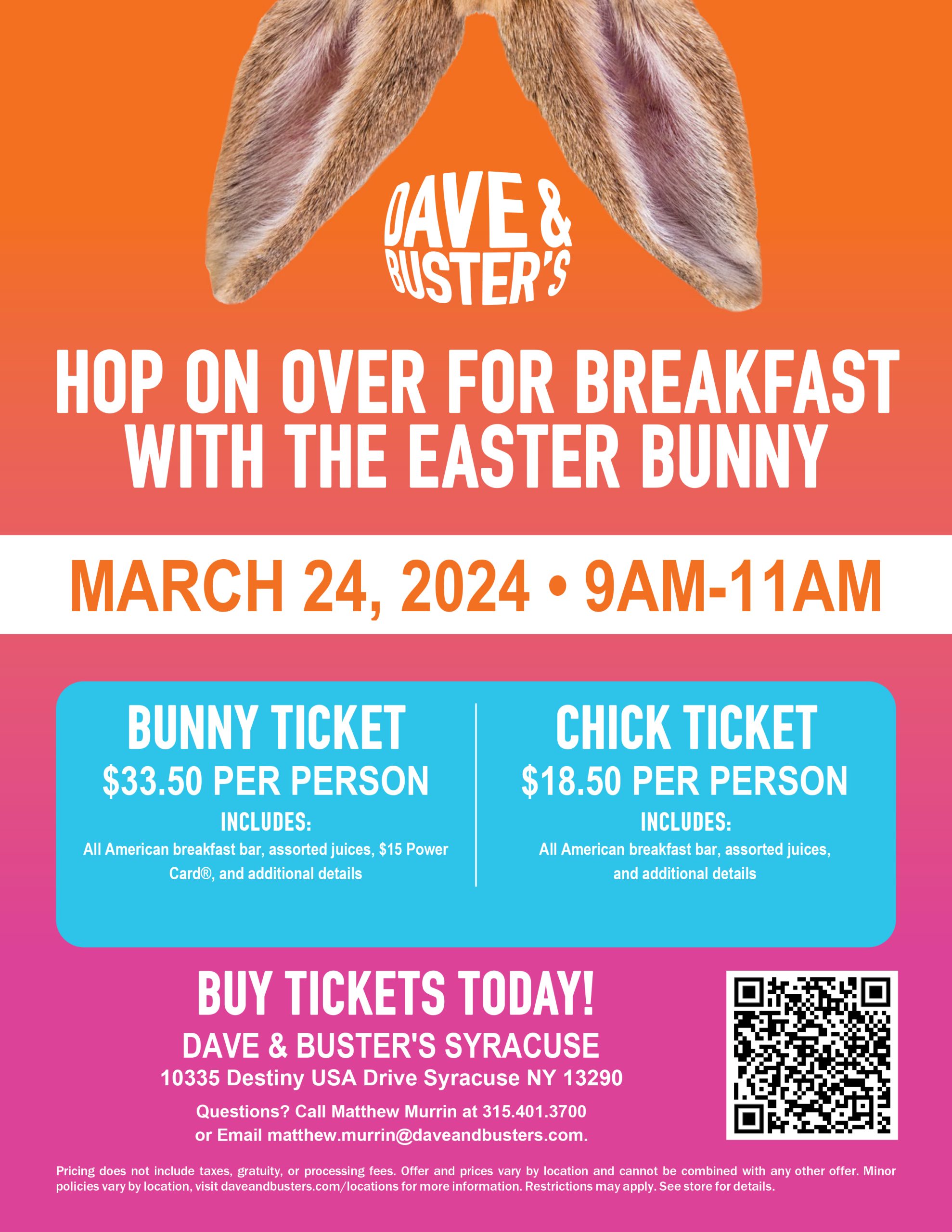 DB Bunny Breakfast 2024 U Syracuse