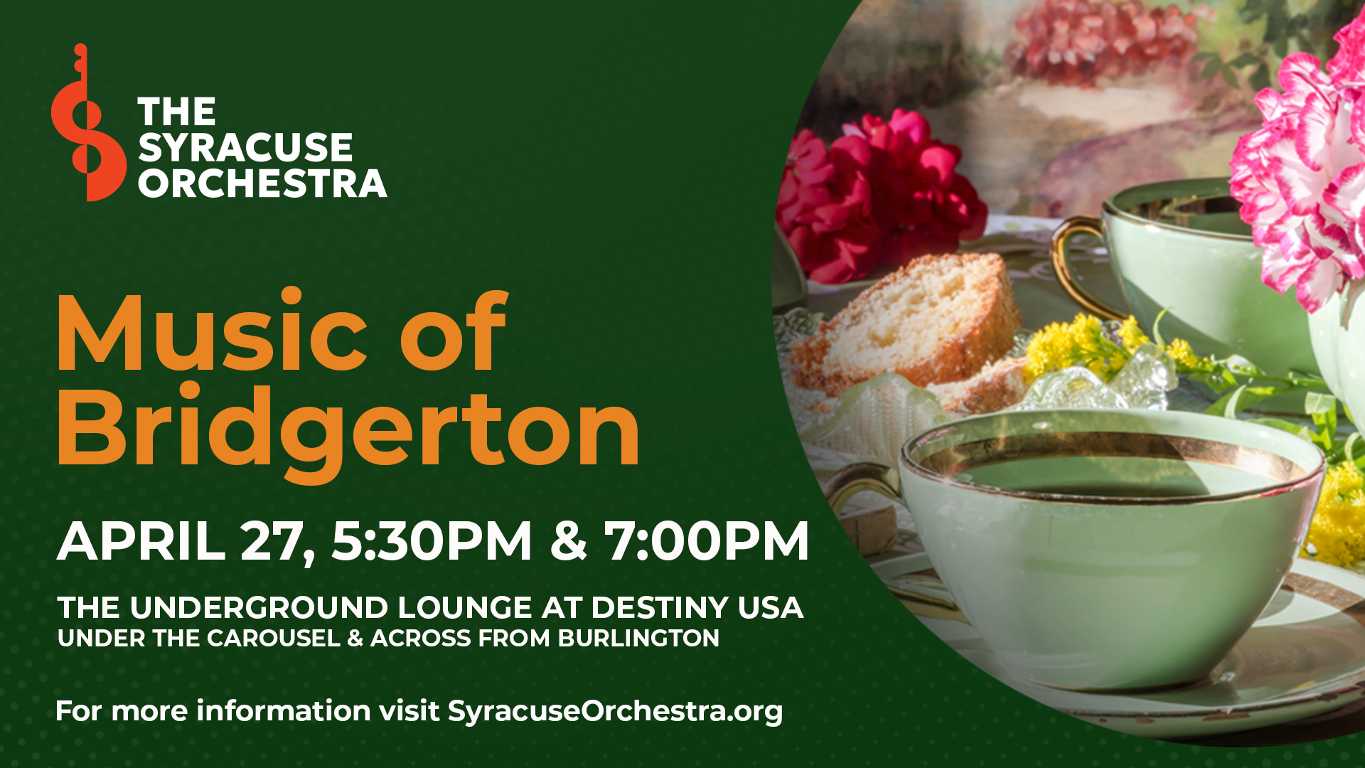 Syracuse Orchestra Music of Bridgerton Destiny USA