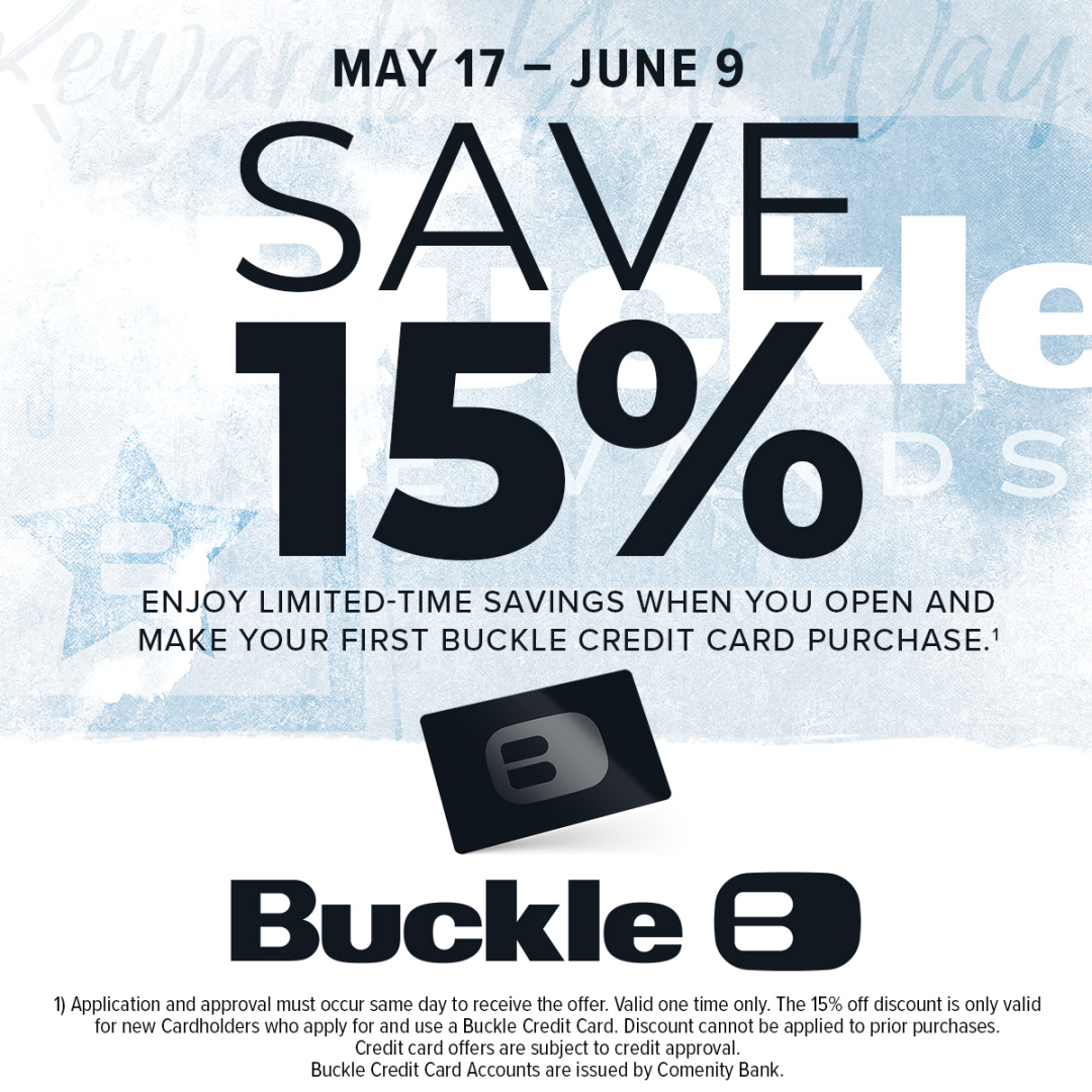 Buckle Campaign 188 Save 15 from May 17 – June 9 2024 EN 1080x1080 1