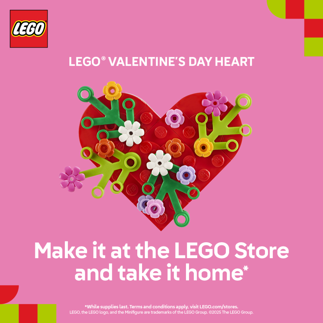 LEGO Campaign 117 Build a LEGO® Valentines Day Heart and take it home with you EN 1080x1080 1
