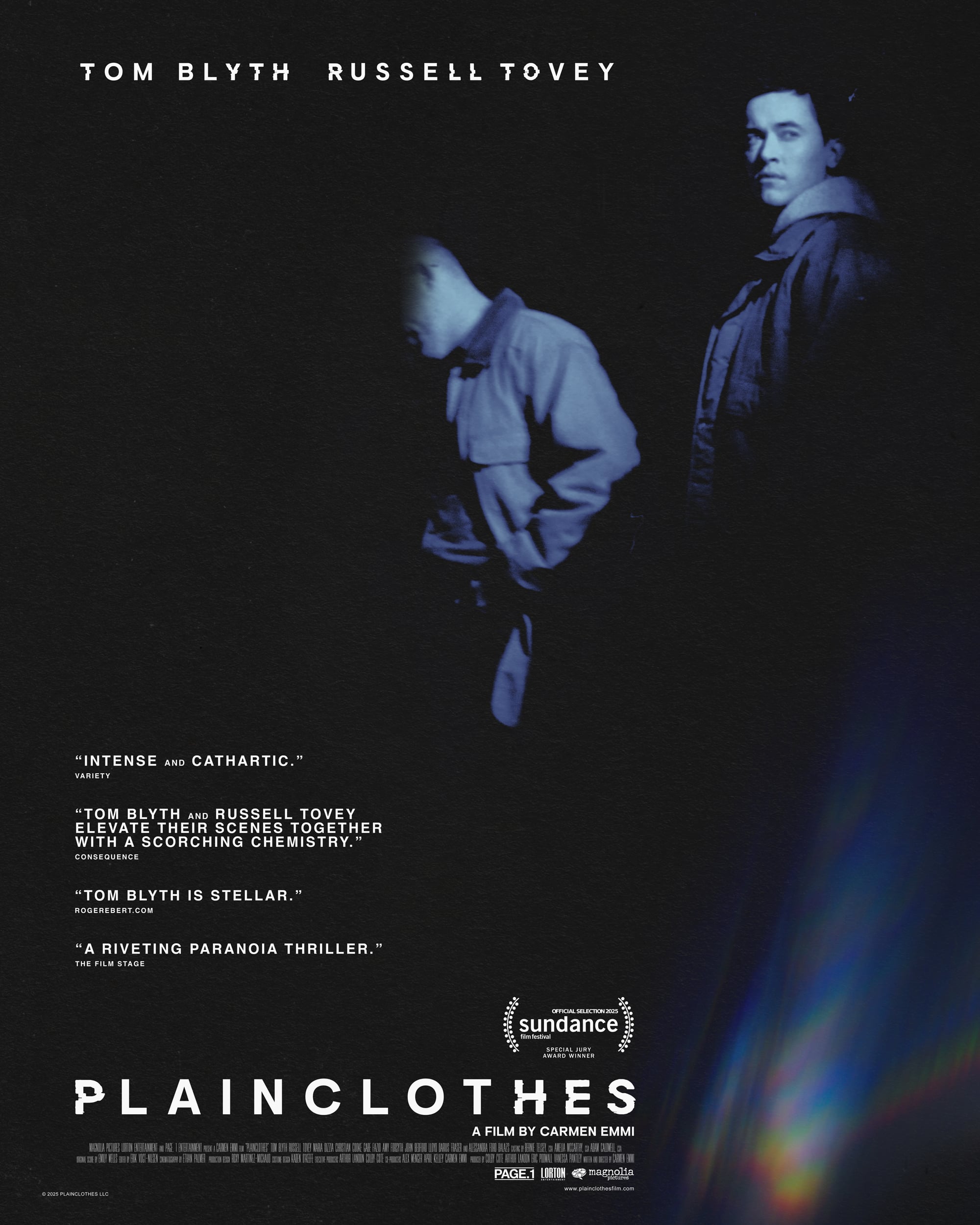 Plainclothes Poster Portrait