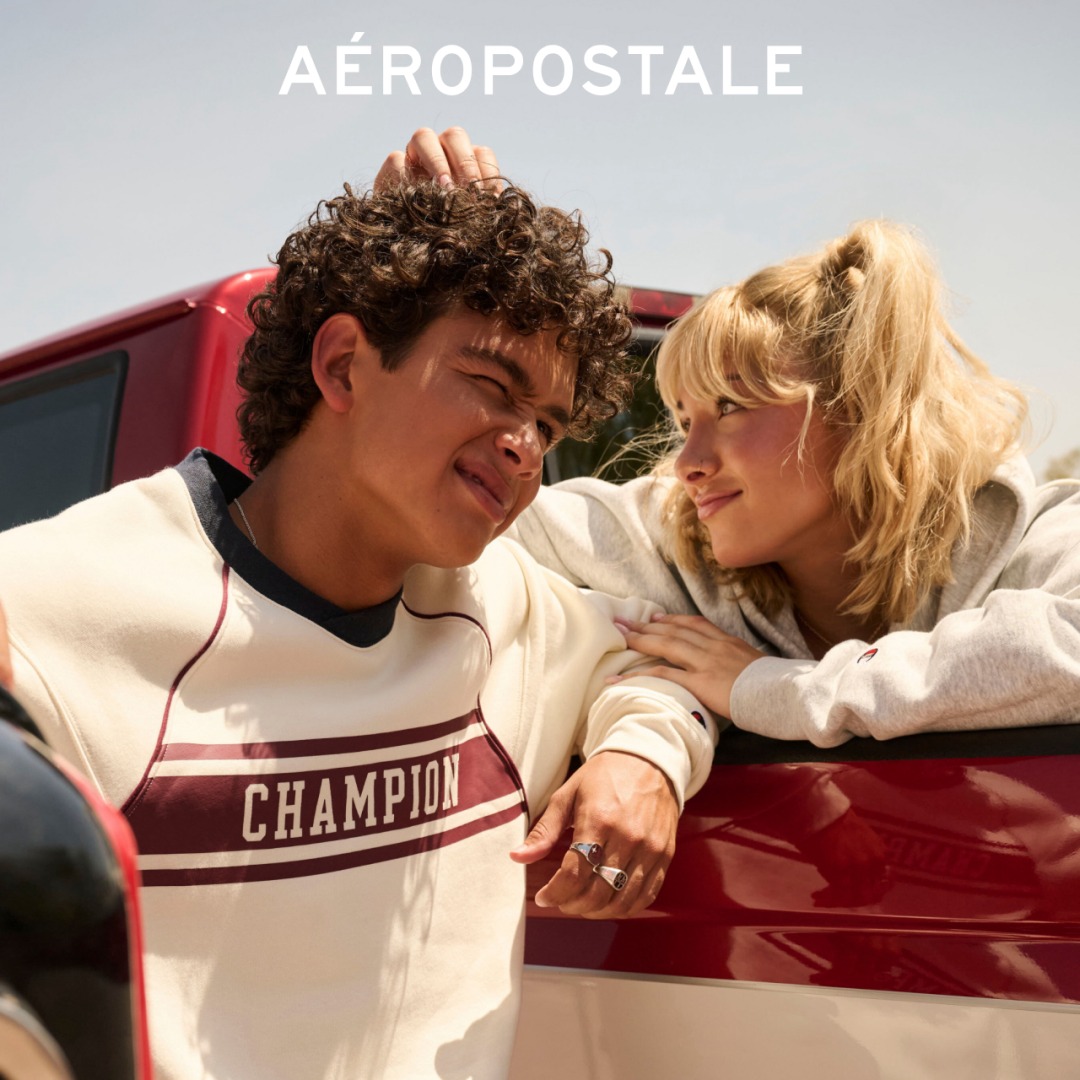 Aeropostale Campaign 333 Introducing Champion for Aéropostale. EN Image Set 1 1080x1080