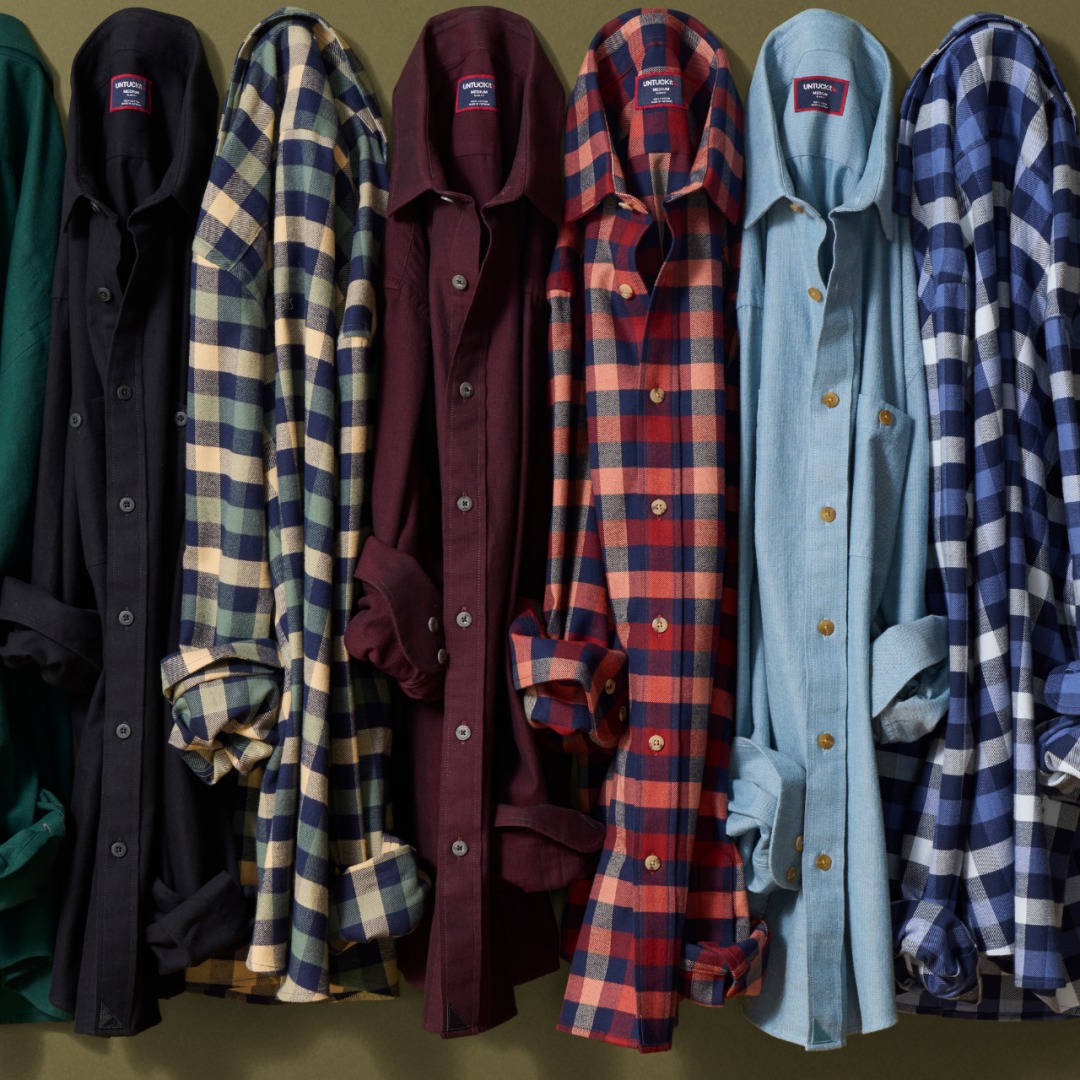 UNTUCKit Campaign 257 Flannel Sale EN Image Set 1 1080x1080