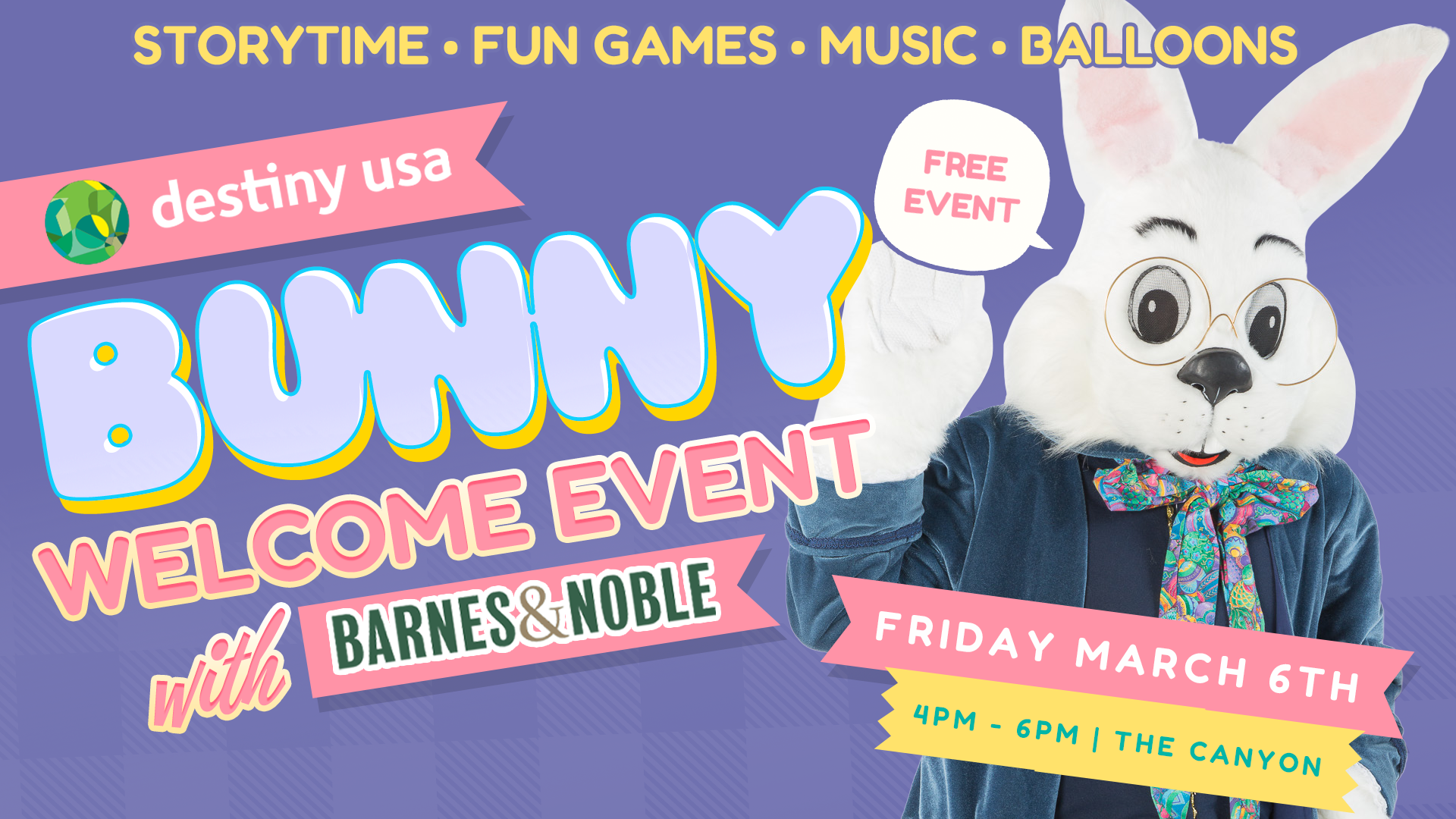 2026 Bunny Welcome Story Time TS Size