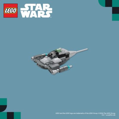 LEGO Campaign 334 Build a mini LEGO® Star Wars™ N 1 Starfighter™! EN Image Set 1 1080x1080